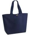 W855 Westford Mill EarthAware® Organic Marina Tote XL Bag French Navy colour image
